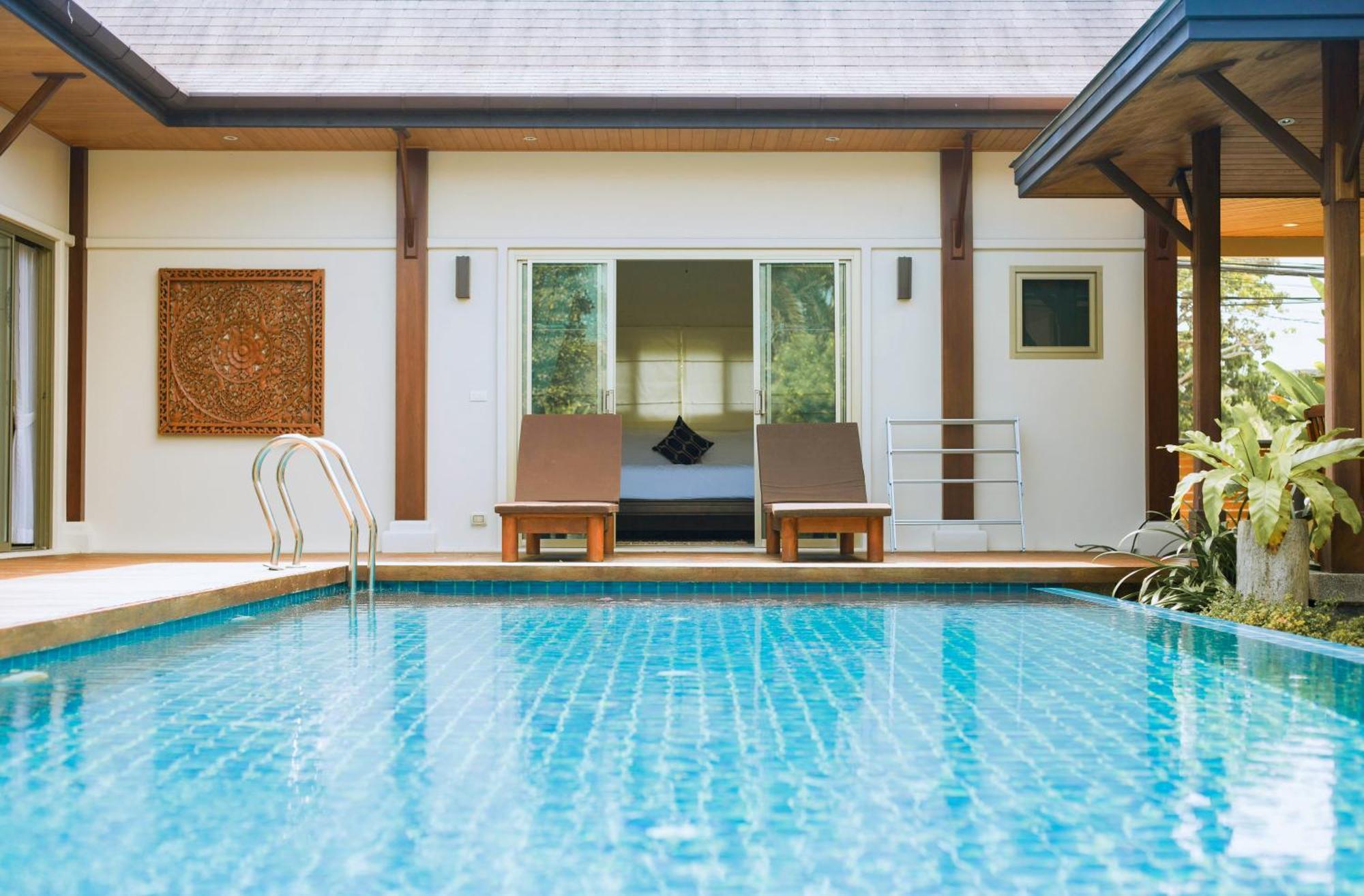 Two Villas Holiday Oriental Style Layan Beach Phuket Exteriör bild